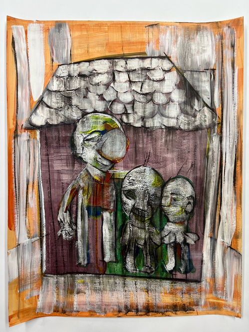 Glenn McGinnis in studio